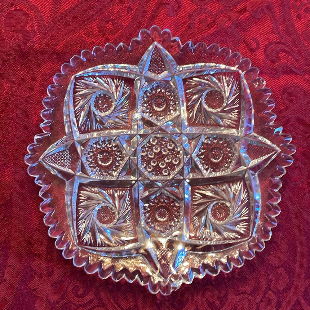 Vintage - EAPG Sawtooth Rim Candy